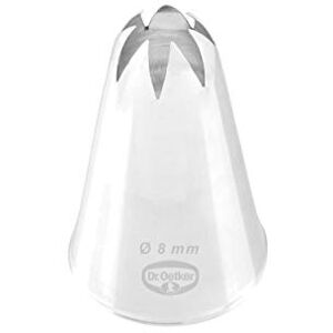 Dr. Oetker Star Nozzle Closed 8 mm Stainless Steel, Silver, 5 x 3 x 3 cm Dr. Oetker Star Nozzle Closed 8 mm Stainless Steel, Silver, 5 x 3 x 3 cm
