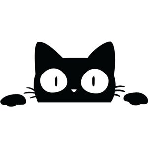 Ambiance Sticker Baby on Board Car Sticker with Cats and Animals Design Black – H6.2 x L14 cm Ambiance Sticker Baby on Board Car Sticker with Cats and Animals Design Black – H6.2 x L14 cm