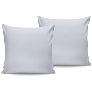 Nuit Des Rêves Luxurious Satin Pillowcase Set (2 Pieces), 80 x 80 cm, 100% Cotton Satin, 210 Thread Count, White, Envelope Closure, Machine Washable at 30°C, Perfect for Comfort and Style Nuit Des Rêves Luxurious Satin Pillowcase Set (2 Pieces), 80 x 80 cm, 100% Cotton Satin, 210 Thread Count, White, Envelope Closure, Machine Washable at 30°C, Perfect for Comfort and Style
