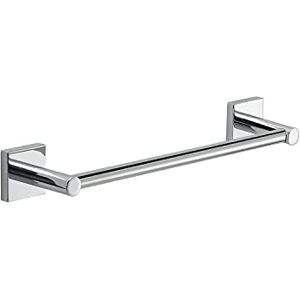 Gedy Manila Towel Holder CM.30, Chrome Color, Components Made of 304 Stainless Steel, Cromall and Satin Glass, 15 Year Warranty, Measures 4.7 x 34 x 6.8 cm and Weight 0.1 kg, R&D Design, 30 cm Gedy Manila Towel Holder CM.30, Chrome Color, Components Made of 304 Stainless Steel, Cromall and Satin Glass, 15 Year Warranty, Measures 4.7 x 34 x 6.8 cm and Weight 0.1 kg, R&D Design, 30 cm