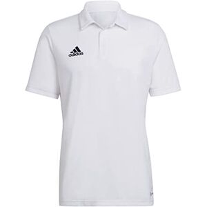 adidas Men's Entrada 22 Polo Shirt, White, L Extra Tall adidas Men's Entrada 22 Polo Shirt, White, L Extra Tall