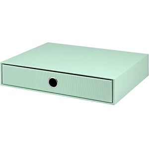 Rössler Papier 1524452650 S.O.H.O. Ladebox voor DIN A4, met grijpgat, mint, 343 x 250 x 65 mm, 1 stuk Rössler Papier 1524452650 S.O.H.O. Ladebox voor DIN A4, met grijpgat, mint, 343 x 250 x 65 mm, 1 stuk