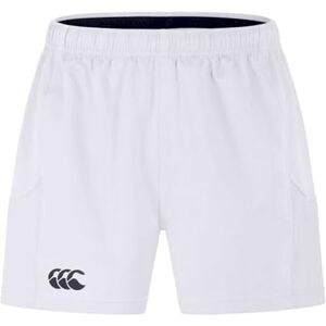 Canterbury Men's Professional 2.0 Shorts Rugby Shorts CCC Logo Gym Shorts, White, S Canterbury Men's Professional 2.0 Shorts Rugby Shorts CCC Logo Gym Shorts, White, S