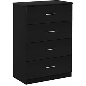 Furinno Tidur Simple Design 4-Drawer Dresser, Americano Furinno Tidur Simple Design 4-Drawer Dresser, Americano