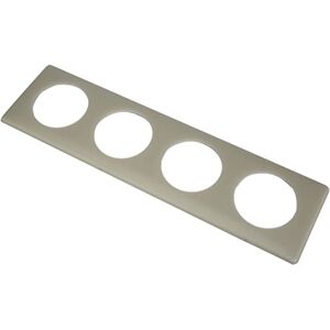 Legrand Céliane2 Plate with One Switch, Grey, LEG98879 Legrand Céliane2 Plate with One Switch, Grey, LEG98879