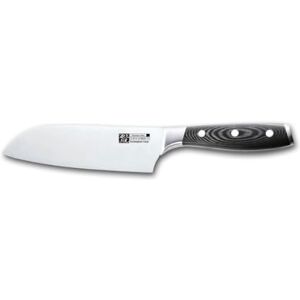 Rio 9100 Series 7" Santoku Knife Stainless Steel Blade, Micarta Handle Rio 9100 Series 7" Santoku Knife Stainless Steel Blade, Micarta Handle