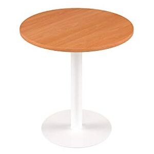 Office Hippo Circular Office Table, Sturdy & Robust Mid-Height Table Desk, Circular Work Table For Home Office, Versatile Desk Table For Canteen, Reception Area, 5 Year Guarantee Beech / White Office Hippo Circular Office Table, Sturdy & Robust Mid-Height Table Desk, Circular Work Table For Home Office, Versatile Desk Table For Canteen, Reception Area, 5 Year Guarantee Beech / White