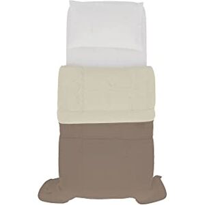 Italian Bed Linen SOGNI E CAPRICCI Two-Tone Summer Quilt, Turtledove/Cream 150 x 200 cm Italian Bed Linen SOGNI E CAPRICCI Two-Tone Summer Quilt, Turtledove/Cream 150 x 200 cm