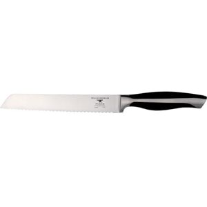 Rio Essentials 5500 Series Bread Knife with Black POM Handles, Stainless Steel Blade, 8 Rio Essentials 5500 Series Bread Knife with Black POM Handles, Stainless Steel Blade, 8