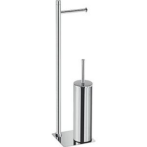 Gedy G-Seul Toilet Pillar + Toilet Brush Chrome with Chrome Finish Dimensions 62.8 x 14 x 14 cm Stainless Steel and Cromall 4 mm Allen Key Paper Unique Gedy G-Seul Toilet Pillar + Toilet Brush Chrome with Chrome Finish Dimensions 62.8 x 14 x 14 cm Stainless Steel and Cromall 4 mm Allen Key Paper Unique