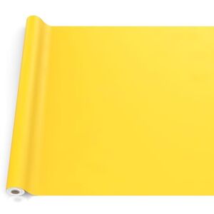 ANRO Oilcloth Tablecloth, Washable, Oilcloth, Garden Tablecloth, Outdoor, Indoor, 120 x 140 cm, Cut Edge, Yellow ANRO Oilcloth Tablecloth, Washable, Oilcloth, Garden Tablecloth, Outdoor, Indoor, 120 x 140 cm, Cut Edge, Yellow