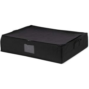 Compactor Large Space Saving Under Bed Vacuum Storage Box, For Wardrobes and Bedrooms, Clothes Organiser, Bedding, Linen and Duvet Storage, Vacuum and Pump Compatible, 145l, Black Edition, Black Compactor Large Space Saving Under Bed Vacuum Storage Box, For Wardrobes and Bedrooms, Clothes Organiser, Bedding, Linen and Duvet Storage, Vacuum and Pump Compatible, 145l, Black Edition, Black