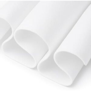 FabricLA Craft Felt Fabric 72" Inch (182 cm) Wide & 1.6mm Thick Felt Fabric by The Yard White, 2 Continuous Yard (1.8 Meters) FabricLA Craft Felt Fabric 72" Inch (182 cm) Wide & 1.6mm Thick Felt Fabric by The Yard White, 2 Continuous Yard (1.8 Meters)