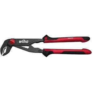 Wiha Water Pump Pliers Industrial with Push Button Adjustment Wiha Water Pump Pliers Industrial with Push Button Adjustment