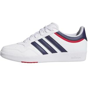 adidas Unisex Hoops 4.0 Shoes, Cloud White/Dark Blue/Team Power Red 2, 4.5 UK adidas Unisex Hoops 4.0 Shoes, Cloud White/Dark Blue/Team Power Red 2, 4.5 UK