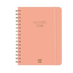 Finocam Spiral Planner 2026 Vertical Week to View January December (12 months) Annual Planner 2026 with elastic band Double Spiral Hardcover Spiral Alma Coral International Finocam Spiral Planner 2026 Vertical Week to View January December (12 months) Annual Planner 2026 with elastic band Double Spiral Hardcover Spiral Alma Coral International