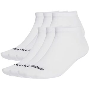 adidas Unisex LINEAR CREW SOCKS CUSHIONED SOCKS 6 PAIR PACK, White/Black, 4.5-6 adidas Unisex LINEAR CREW SOCKS CUSHIONED SOCKS 6 PAIR PACK, White/Black, 4.5-6