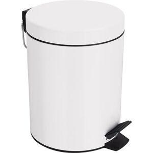 Spirella Sydney 10.16395 Pedal Bin 5 Litre White Spirella Sydney 10.16395 Pedal Bin 5 Litre White