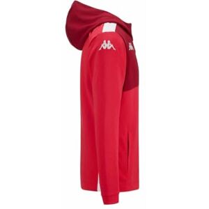Kappa ARUFEOD 8 MONACO SWEAT ASM MAN SIZE M RED/RED DK DAHLIA/WHITE Kappa ARUFEOD 8 MONACO SWEAT ASM MAN SIZE M RED/RED DK DAHLIA/WHITE