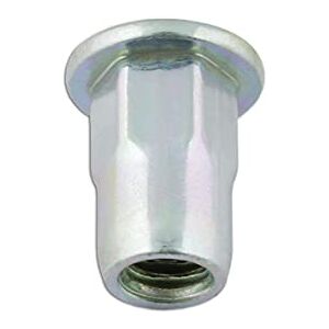 Connect 32804 Half-Hex Threaded Insert 6.0mm 50pc Connect 32804 Half-Hex Threaded Insert 6.0mm 50pc