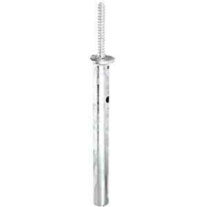 Alberts GAH- 208035 Post Anchor for Covered Wooden Fittings/for Embedding in Concrete/Hot-Dip-Galvanised/Total Length 400 mm/Diameter 42 mm Alberts GAH- 208035 Post Anchor for Covered Wooden Fittings/for Embedding in Concrete/Hot-Dip-Galvanised/Total Length 400 mm/Diameter 42 mm