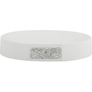 MSV Brabantia WHITE SOAP HOLDER LUANDA, Resin MSV Brabantia WHITE SOAP HOLDER LUANDA, Resin