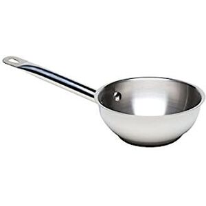 Genware NEV-1616-01 Sauteuse, No Lid, 1 L, 16 cm Diameter, 5 cm Height Genware NEV-1616-01 Sauteuse, No Lid, 1 L, 16 cm Diameter, 5 cm Height