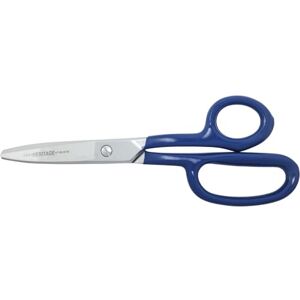 KLEIN TOOLS G718LRCB Scissors, Made in USA, Heavy Duty Carpet Shear with Large Ring, Curved Handles and Blunt Tips for Trimming Carpet Pile, 9-Inch KLEIN TOOLS G718LRCB Scissors, Made in USA, Heavy Duty Carpet Shear with Large Ring, Curved Handles and Blunt Tips for Trimming Carpet Pile, 9-Inch