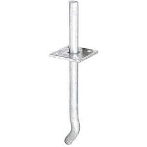 Alberts Gah- 215446 Post Anchor with Peg Hot-Dip Galvanised for Embedding in Concrete Alberts Gah- 215446 Post Anchor with Peg Hot-Dip Galvanised for Embedding in Concrete
