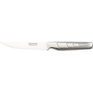 Rio Quadra Range 4.5” Steak Knife, Serrated Blade Kitchen Dinner Knife for Meat and Soft Fruit & Vegetables Rio Quadra Range 4.5” Steak Knife, Serrated Blade Kitchen Dinner Knife for Meat and Soft Fruit & Vegetables