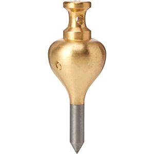 Monument 247x Brass Plumb Bob 2.1/2oz Size 0 Monument 247x Brass Plumb Bob 2.1/2oz Size 0
