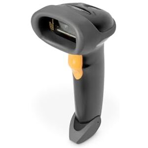 Digitus 1D barcode scanner Bidirectional handheld scanner 200 scans/s 30 cm scanning range 2 m cable USB-RJ45 IP54 Ergonomic handle Barcodes: EAN, UPC, Code-39, ... Black/grey Digitus 1D barcode scanner Bidirectional handheld scanner 200 scans/s 30 cm scanning range 2 m cable USB-RJ45 IP54 Ergonomic handle Barcodes: EAN, UPC, Code-39, ... Black/grey
