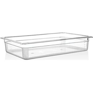 Stalwart DA-P8114 Polycarbonate Gastronorm Pan, GN1/1, Clear, 100mm Depth Stalwart DA-P8114 Polycarbonate Gastronorm Pan, GN1/1, Clear, 100mm Depth