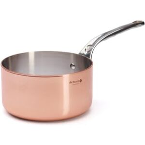 DE BUYER 6406.18 Stainless Steel Saucepan, 2 mm Thick, 18 cm Diameter DE BUYER 6406.18 Stainless Steel Saucepan, 2 mm Thick, 18 cm Diameter