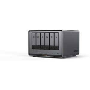 Ugreen Solutions UGREEN NASync DXP6800 Pro 72TB (Seagate Ironwolf), 6-Bay Thunderbolt NAS with Inte l 10-Core i5 CPU (Up to 4.40 GHz), 8GB DDR5, 4x M.2 PCIe Slots, 1x 2.5GbE, 1x 10GbE, 2 TBT4, SD Slot (Diskless) Ugreen Solutions UGREEN NASync DXP6800 Pro 72TB (Seagate Ironwolf), 6-Bay Thunderbolt NAS with Inte l 10-Core i5 CPU (Up to 4.40 GHz), 8GB DDR5, 4x M.2 PCIe Slots, 1x 2.5GbE, 1x 10GbE, 2 TBT4, SD Slot (Diskless)