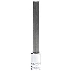 GEARWRENCH 1/2" Drive Long Length Hex Bit Metric Socket 12mm, 82582 GEARWRENCH 1/2" Drive Long Length Hex Bit Metric Socket 12mm, 82582