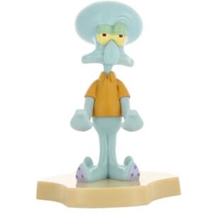 Cableguys Minis Squidward Phone Stand & Earbuds Holder Novelty Phone Stand for Desk and Bedside, In Ear Headphone Holder for Smartphone & Small Devices, Cute Desk Decor and Accessories Cableguys Minis Squidward Phone Stand & Earbuds Holder Novelty Phone Stand for Desk and Bedside, In Ear Headphone Holder for Smartphone & Small Devices, Cute Desk Decor and Accessories