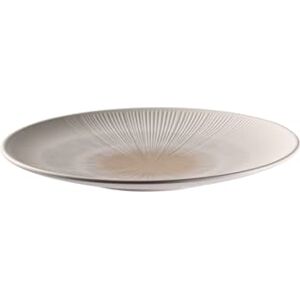 APS Blush 85505 Plate Diameter 33 cm Height 3.5 cm Melamine White/Beige APS Blush 85505 Plate Diameter 33 cm Height 3.5 cm Melamine White/Beige
