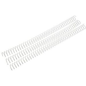 Fellowes 5114201 – Pack of 50 Metal Spirals, White, 34 mm Fellowes 5114201 – Pack of 50 Metal Spirals, White, 34 mm