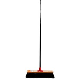 Amtech Soft Bristle Broom for Indoor Surfaces, Nylon Bristles for Sweeping Dirt and Debris, Durable and Rust-Resistant, Universal Screw Thread, Hanging Hole for Easy Storage (16”) Amtech Soft Bristle Broom for Indoor Surfaces, Nylon Bristles for Sweeping Dirt and Debris, Durable and Rust-Resistant, Universal Screw Thread, Hanging Hole for Easy Storage (16”)