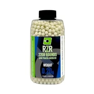 Nuprol RZR Tracer Green Airsoft BBs 0.20g (2200R) Nuprol RZR Tracer Green Airsoft BBs 0.20g (2200R)