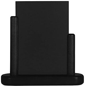 Genware NEV-ELE-BL-LA A4 Table Board, 21 cm x 30 cm, Large, Black Genware NEV-ELE-BL-LA A4 Table Board, 21 cm x 30 cm, Large, Black