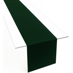 Lemos Home Table Runner Made of Minimate Fabric Modern, Smooth, Wide Hem, Non-Iron, Durable, Washable up to 60°C, Can be Tumble Dried. Kitchen and Living Room, Choice of Size and Colour (Dark Green, 40 x 250) Lemos Home Table Runner Made of Minimate Fabric Modern, Smooth, Wide Hem, Non-Iron, Durable, Washable up to 60°C, Can be Tumble Dried. Kitchen and Living Room, Choice of Size and Colour (Dark Green, 40 x 250)