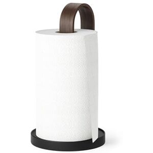 Umbra Bellwood Standing Paper Towel Holder, Wood, Black/Walnut Umbra Bellwood Standing Paper Towel Holder, Wood, Black/Walnut