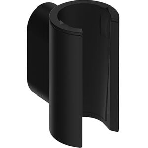 Hansgrohe Porter Fine Shower Head Holder, Shower Holder for Shower Hoses with conical nut, matt Black, 28885670 Hansgrohe Porter Fine Shower Head Holder, Shower Holder for Shower Hoses with conical nut, matt Black, 28885670
