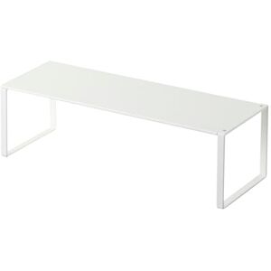 YAMAZAKI 2572 FRAME Extendable Shoe Rack, white, Steel, Minimalist, 34~60 x 12 x 10 cm YAMAZAKI 2572 FRAME Extendable Shoe Rack, white, Steel, Minimalist, 34~60 x 12 x 10 cm