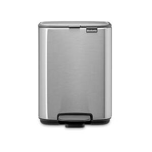 Brabantia Bo Pedal Bin 4L (Matt Steel Fingerprint Proof), Space-Efficient and Soft Closing Waste Bin with Light Pedal Operation, Easy to Clean Inner Bucket with Free PerfectFit Rubbish Bags Included Brabantia Bo Pedal Bin 4L (Matt Steel Fingerprint Proof), Space-Efficient and Soft Closing Waste Bin with Light Pedal Operation, Easy to Clean Inner Bucket with Free PerfectFit Rubbish Bags Included