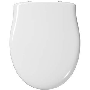 Ideal Standard Alto Toilet seat and Cover, Rounded Shape, Durable Toilet seat, Including Hinge Set for Easy Installation, Scratch-Resistant duroplast – White (360x445x50 mm) Ideal Standard Alto Toilet seat and Cover, Rounded Shape, Durable Toilet seat, Including Hinge Set for Easy Installation, Scratch-Resistant duroplast – White (360x445x50 mm)