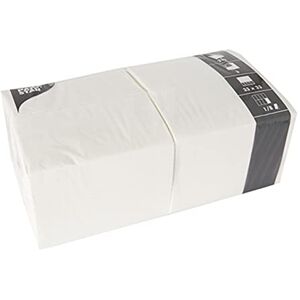 Papstar 14234 250 Serviettes 3 Ply 1/8 Fold 33 x 33 cm White Papstar 14234 250 Serviettes 3 Ply 1/8 Fold 33 x 33 cm White