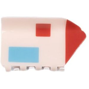 Tainrunse Lady Cartoon Hair Claw Makeup Clip Mini Cute House Shape Cross Teeth Children Girls Anti-slip Lightweight Decoration Tool A Tainrunse Lady Cartoon Hair Claw Makeup Clip Mini Cute House Shape Cross Teeth Children Girls Anti-slip Lightweight Decoration Tool A